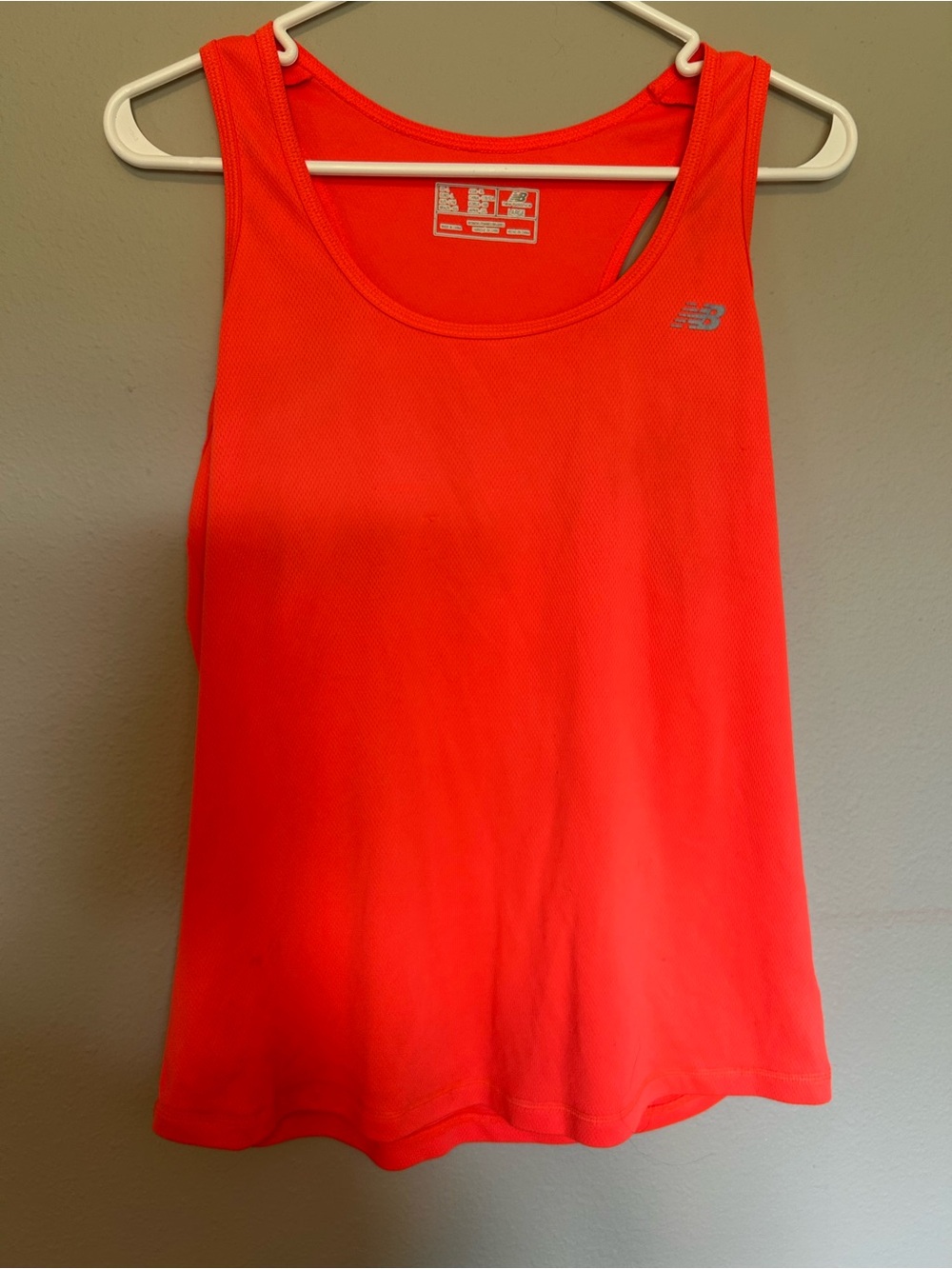 New Balance Women’s Bright Coral Racerback Tank